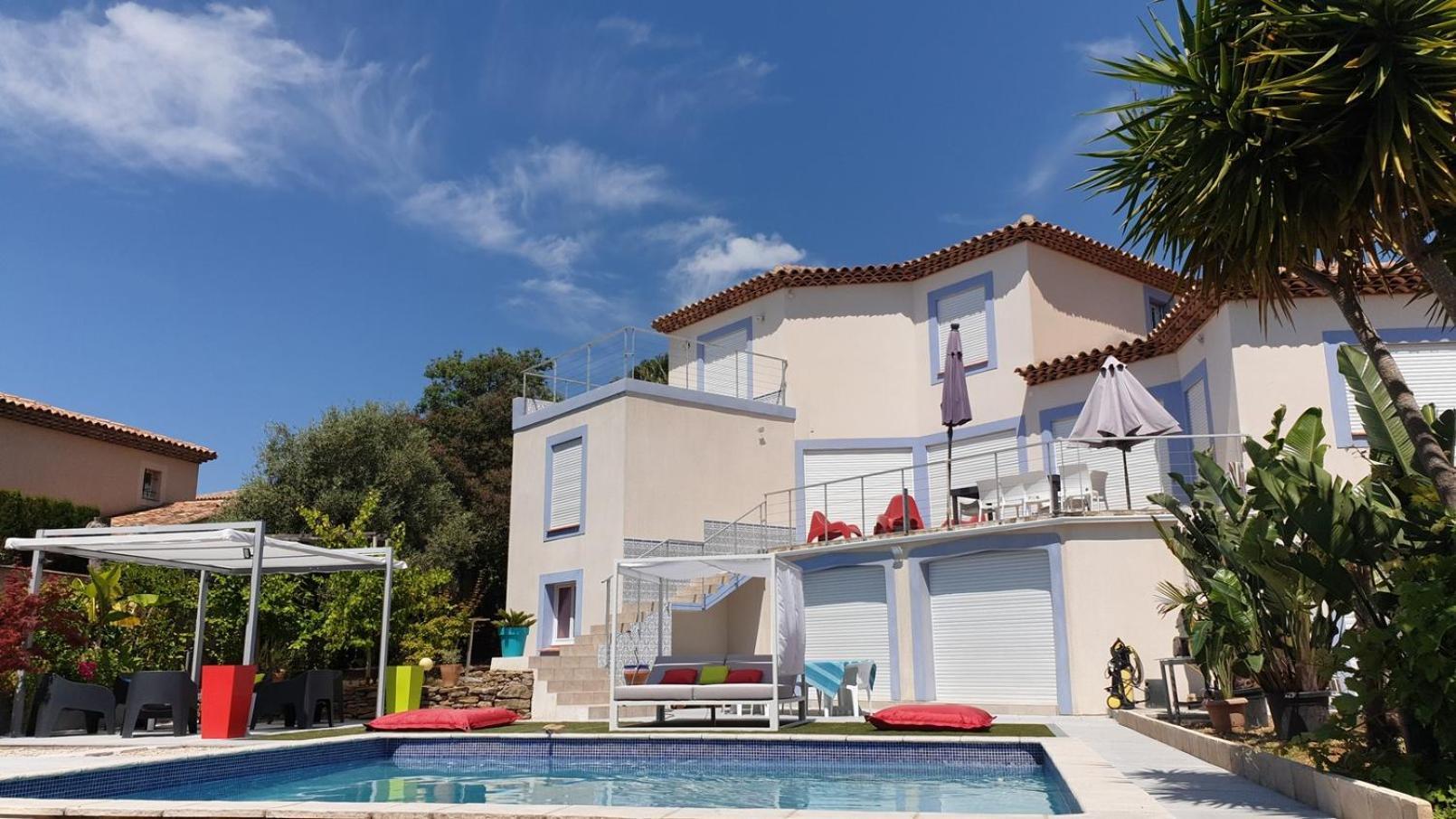 Villa Andalucia, Pisc Chauf Mai A Sept La Ciotat Exterior foto